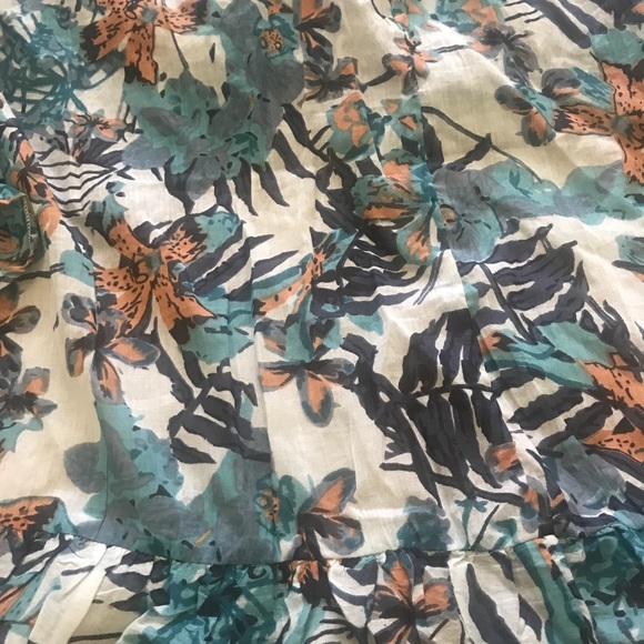 $119 DEBBIE KATZ Zara Floral Cover up dress - Picture 12 of 13